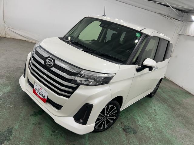 トールカスタムＧ　ターボ　走行５６９８５キロ／ナビ／全周囲カメラ一年保証・走行距離無制限走行５６９８５キロ　フルセグナビ　ブルートゥース　全周囲カメラ　ドラレコ　クリアランスソナー　オートライト　ＬＥＤヘッドライト　両側電動スライドドア（埼玉県）の中古車