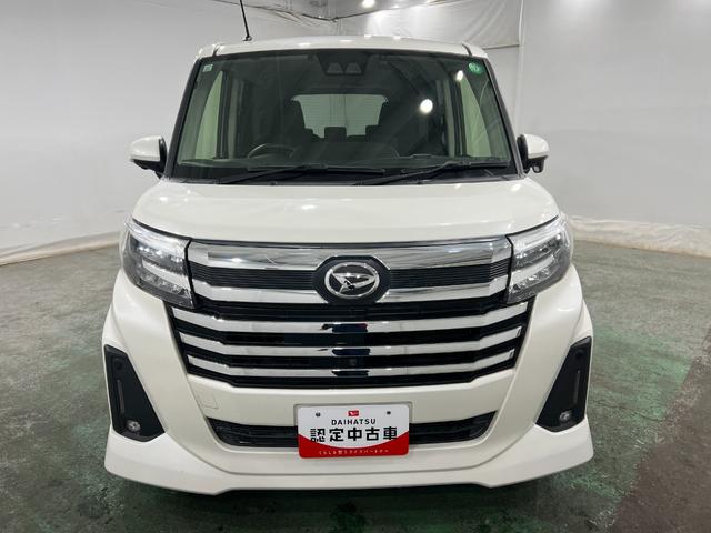 トールカスタムＧ　ターボ　走行５６９８５キロ／ナビ／全周囲カメラ一年保証・走行距離無制限走行５６９８５キロ　フルセグナビ　ブルートゥース　全周囲カメラ　ドラレコ　クリアランスソナー　オートライト　ＬＥＤヘッドライト　両側電動スライドドア（埼玉県）の中古車