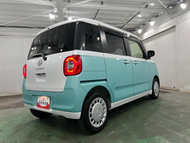 ムーヴキャンバスストライプスＸ　走行１０３８２キロ／車検整備付一年保証・走行距離無制限　走行１０３８２キロ　サイドエアバック　クリアランスソナー　オートマチックハイビーム　オートライト　ベンチシート　シートヒーター　両側電動スライドドア（埼玉県）の中古車