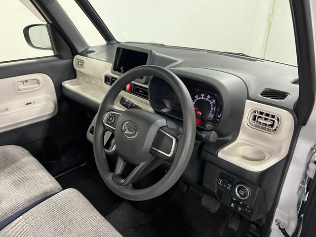 ムーヴキャンバスストライプスＸ　走行１０３８２キロ／車検整備付一年保証・走行距離無制限　走行１０３８２キロ　サイドエアバック　クリアランスソナー　オートマチックハイビーム　オートライト　ベンチシート　シートヒーター　両側電動スライドドア（埼玉県）の中古車