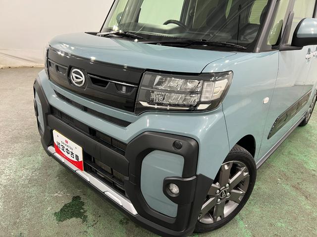 タントファンクロスターボ　走行３７２１７キロ／ディスプレイオーディ一年保証・走行距離無制限走行３７２１７キロ　ディスプレイオーディオ　オートライト　ＬＥＤヘッドライト　ベンチシート　シートヒーター　両側電動スライドドア（埼玉県）の中古車