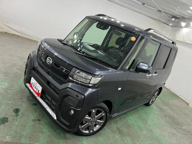 タントファンクロスターボ　走行２９３７３キロ／ＬＥＤヘッドランプ１年保証距離無制限　走行距離２９３７３キロ　純正マット　サイドエアバッグ　ＬＥＤヘッドランプ　アイドリングストップ　シートヒーター　両側電動スライドドア　電動パーキングブレーキ　キーフリー（埼玉県）の中古車