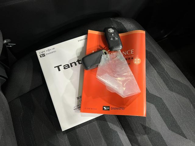 タントファンクロスターボ　走行２９３７３キロ／ＬＥＤヘッドランプ１年保証距離無制限　走行距離２９３７３キロ　純正マット　サイドエアバッグ　ＬＥＤヘッドランプ　アイドリングストップ　シートヒーター　両側電動スライドドア　電動パーキングブレーキ　キーフリー（埼玉県）の中古車