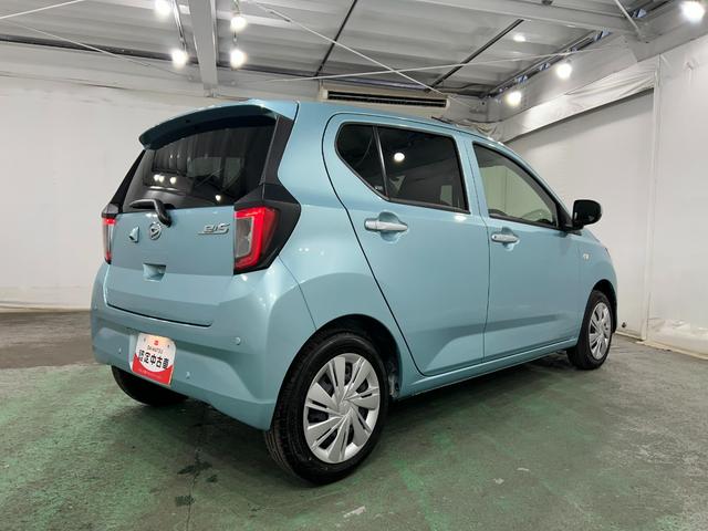 ミライースＸ　ＳＡIII　走行２２２６キロ／ＬＥＤヘッドランプ／マット１年保証距離無制限　走行距離２２２６キロ　純正マット　クリアランスソナー　オートマチックハイビーム　オートライト　ＬＥＤヘッドランプ　アイドリングストップ　電動格納式ドアミラー（埼玉県）の中古車