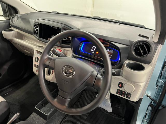 ミライースＸ　ＳＡIII　走行２２２６キロ／ＬＥＤヘッドランプ／マット１年保証距離無制限　走行距離２２２６キロ　純正マット　クリアランスソナー　オートマチックハイビーム　オートライト　ＬＥＤヘッドランプ　アイドリングストップ　電動格納式ドアミラー（埼玉県）の中古車