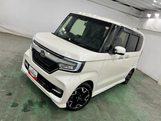 Ｎ−ＢＯＸカスタムＧ・Ｌターボホンダセンシング　走行２４２２７キロ／ナビワンオーナー　禁煙車　フルセグナビ　バックカメラ　ドラレコ　純正マット　サイドエアバッグ　ＬＥＤヘッドランプ　アイドリングストップ　両側電動スライドドア（埼玉県）の中古車