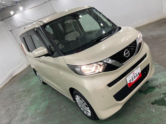 ルークスS 走行7997キロ/ナビ/ETC一年保証・走行距離無制限走行7997キロ ワンセグナビ ブルートゥース ETC 助手席エアバック 純正カーペットマット オートライト(埼玉県)の中古車