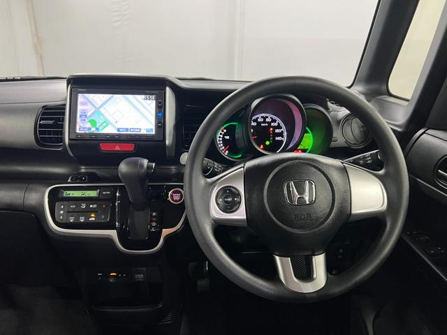 N−BOXG・Lパッケージ 走行32593キロ/車検整備付/雹害/ナビ一年保証・走行距離無制限走行32593キロ 雹害 車検整備付 ワンセグナビ バックカメラ サイドエアバック ベンチシート(埼玉県)の中古車