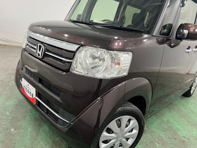 N−BOXG・Lパッケージ 走行32593キロ/車検整備付/雹害/ナビ一年保証・走行距離無制限走行32593キロ 雹害 車検整備付 ワンセグナビ バックカメラ サイドエアバック ベンチシート(埼玉県)の中古車