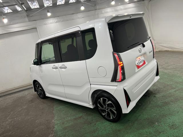 タントカスタムX 走行34539キロ/車検整備付/ナビ一年保証・走行距離無制限走行34539キロ フルセグナビ バックカメラ ドラレコ ETC クリアランスソナー オートライト LEDヘッドライト シートヒーター 両側電動スライドドア(埼玉県)の中古車