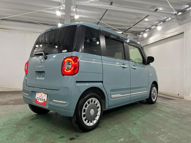 ムーヴキャンバスセオリーＧ　走行１７２１３キロ／車検整備付／ナビ／ドラレコ一年保証・走行距離無制限走行１７２１３キロ　フルセグナビ　ブルートゥース　全周囲カメラ　ドラレコ　ＥＴＣ　クリアランスソナー　ＬＥＤヘッドライト　シートヒーター　両側電動スライドドア（埼玉県）の中古車