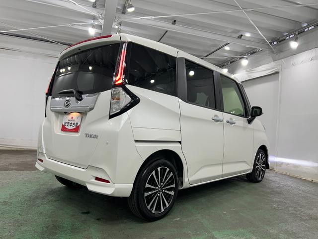 トールカスタムG ターボ 走行41709キロ/クリアランスソナー1年保証・走行距離無制限 助手席エアバック オートライト LEDヘッドライト クリアランスソナー アイドリングストップ 両側電動スライドドア(埼玉県)の中古車