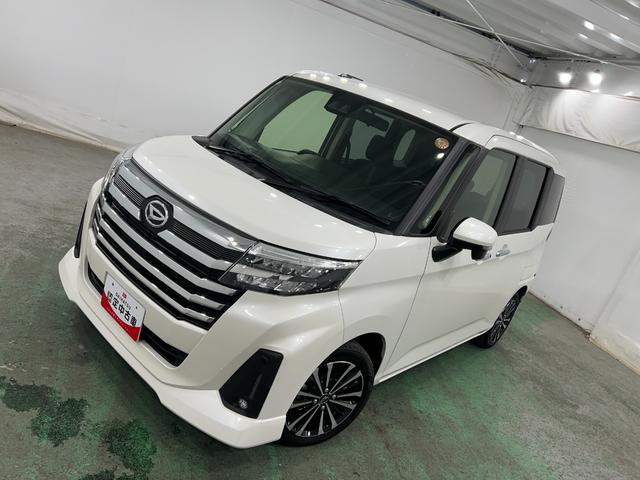 トールカスタムG ターボ 走行41709キロ/クリアランスソナー1年保証・走行距離無制限 助手席エアバック オートライト LEDヘッドライト クリアランスソナー アイドリングストップ 両側電動スライドドア(埼玉県)の中古車