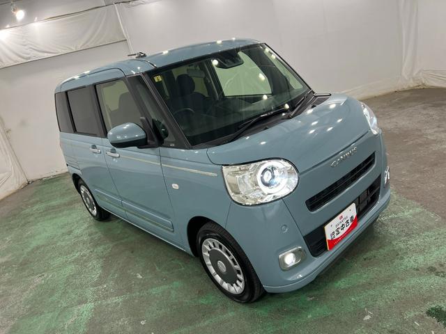 ムーヴキャンバスセオリーGターボ 走行40349キロ/シートヒーター/マット1年保証距離無制限 走行距離40349キロ 純正マット サイドエアバッグ LEDヘッドランプ アイドリングストップ シートヒーター 両側電動スライドドア オート格納式ドアミラー 電動パーキングブレーキ(埼玉県)の中古車
