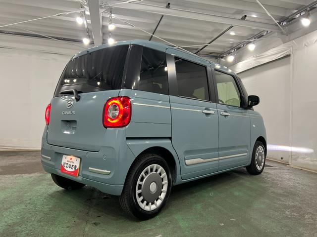 ムーヴキャンバスセオリーGターボ 走行40349キロ/シートヒーター/マット1年保証距離無制限 走行距離40349キロ 純正マット サイドエアバッグ LEDヘッドランプ アイドリングストップ シートヒーター 両側電動スライドドア オート格納式ドアミラー 電動パーキングブレーキ(埼玉県)の中古車