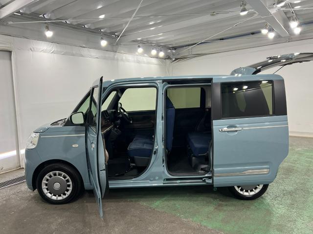 ムーヴキャンバスセオリーGターボ 走行40349キロ/シートヒーター/マット1年保証距離無制限 走行距離40349キロ 純正マット サイドエアバッグ LEDヘッドランプ アイドリングストップ シートヒーター 両側電動スライドドア オート格納式ドアミラー 電動パーキングブレーキ(埼玉県)の中古車