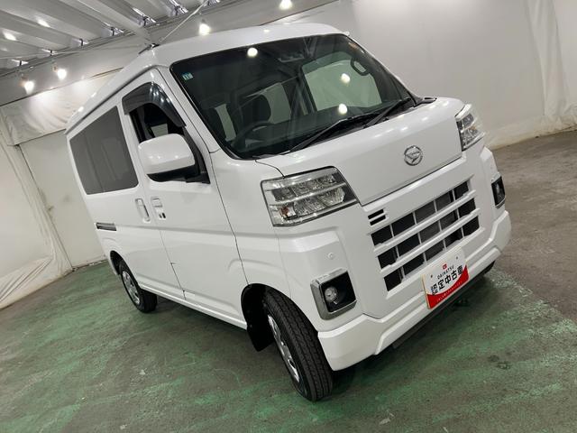ハイゼットカーゴクルーズ 走行5395キロ/純正フルセグナビ/ドラレコ1年保証距離無制限 走行距離5395キロ 純正フルセグナビ バックカメラ ドラレコ マット クリアランスソナー LEDヘッドランプ アイドリングストップ 両側スライドドア 電動格納式ドアミラー(埼玉県)の中古車
