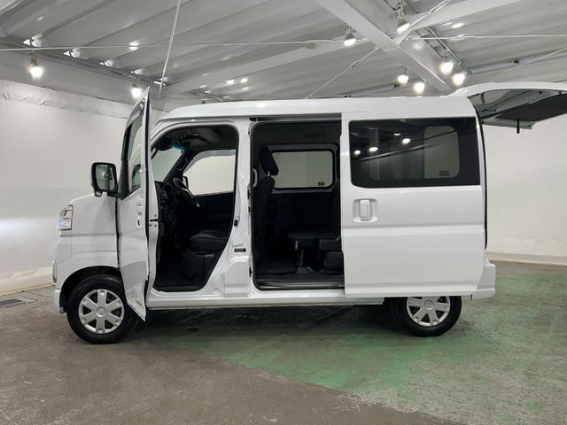 ハイゼットカーゴクルーズ 走行5395キロ/純正フルセグナビ/ドラレコ1年保証距離無制限 走行距離5395キロ 純正フルセグナビ バックカメラ ドラレコ マット クリアランスソナー LEDヘッドランプ アイドリングストップ 両側スライドドア 電動格納式ドアミラー(埼玉県)の中古車