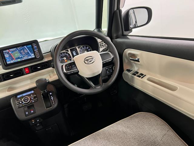 ムーヴキャンバスストライプスＧ　車検整備付／走行２５５８４キロ／ナビドラレコ１年保証距離無制限　走行距離２５５８４キロ　純正フルセグナビ　バックカメラ　ドラレコ　純正マット　サイドエアバッグ　ＬＥＤヘッドランプ　アイドリングストップ　シートヒーター　両側電動スライドドア（埼玉県）の中古車