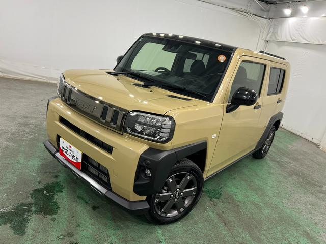 タフトG ダーククロムベンチャー 走行4780キロ/シートヒーター1年保証距離無制限 走行距離4780キロ 純正マット サイドエアバッグ LEDヘッドランプ アイドリングストップ シートヒーター オート格納式ドアミラー 電動パーキングブレーキ キーフリー(埼玉県)の中古車