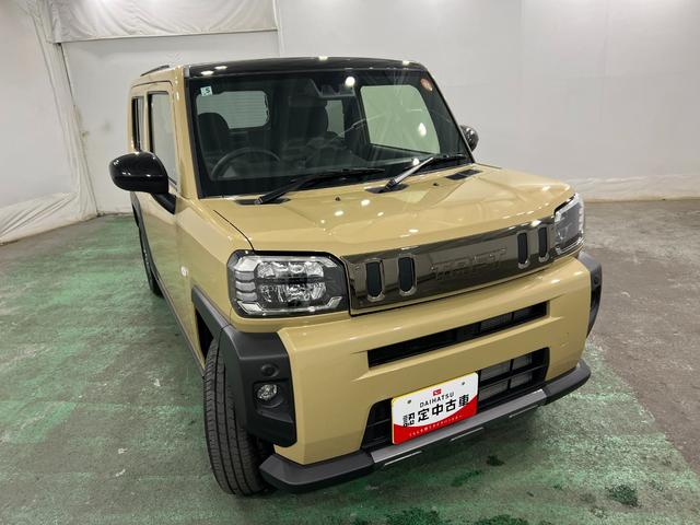 タフトG ダーククロムベンチャー 走行4780キロ/シートヒーター1年保証距離無制限 走行距離4780キロ 純正マット サイドエアバッグ LEDヘッドランプ アイドリングストップ シートヒーター オート格納式ドアミラー 電動パーキングブレーキ キーフリー(埼玉県)の中古車