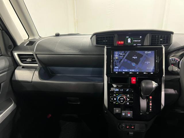 ルーミーカスタムＧ−Ｔ　走行４７９２キロ／フルセグナビ／ドラレコ１年保証距離無制限　走行距離４７９２キロ　フルセグナビ　パノラマモニター　ブルートゥース　純正フロアマット　ＬＥＤヘッドランプ　アイドリングストップ　両側電動スライドドア　オート格納式ドアミラー（埼玉県）の中古車