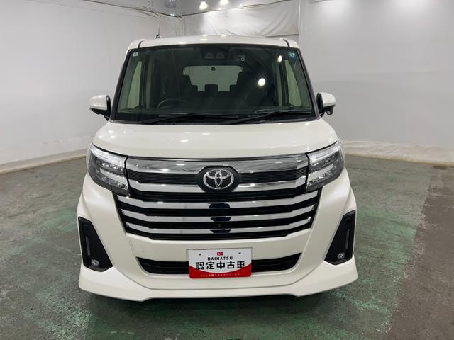 ルーミーカスタムＧ−Ｔ　走行４７９２キロ／フルセグナビ／ドラレコ１年保証距離無制限　走行距離４７９２キロ　フルセグナビ　パノラマモニター　ブルートゥース　純正フロアマット　ＬＥＤヘッドランプ　アイドリングストップ　両側電動スライドドア　オート格納式ドアミラー（埼玉県）の中古車