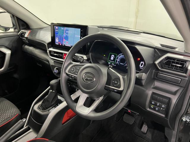 ロッキーX ターボ 走行14563キロ/9インチナビ/バックカメラ1年保証・走行距離無制限 車検R10.5 純正フルセグナビ TV DVD CD BTオーディオ サイドエアバック クリアランスソナー オートライト LEDヘッドライト ドラレコ ETC(埼玉県)の中古車