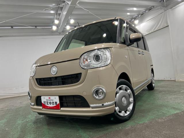 ムーヴキャンバスＧメイクアップリミテッド　ＳＡIII　走行９４３３キロ／ナビ一年保証・走行距離無制限走行９４３３キロ　車検整備付　フルセグナビ　ブルートゥース　全周囲カメラ　ＬＥＤヘッドライト　オートライト　両側電動スライドドア（埼玉県）の中古車