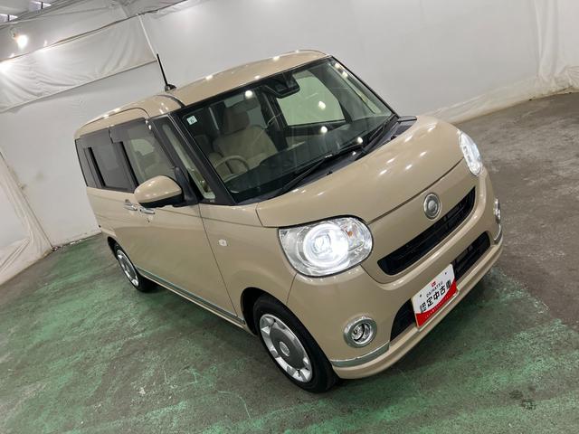 ムーヴキャンバスＧメイクアップリミテッド　ＳＡIII　走行９４３３キロ／ナビ一年保証・走行距離無制限走行９４３３キロ　車検整備付　フルセグナビ　ブルートゥース　全周囲カメラ　ＬＥＤヘッドライト　オートライト　両側電動スライドドア（埼玉県）の中古車