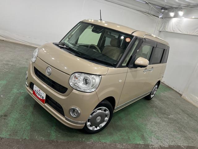ムーヴキャンバスＧメイクアップリミテッド　ＳＡIII　走行９４３３キロ／ナビ一年保証・走行距離無制限走行９４３３キロ　車検整備付　フルセグナビ　ブルートゥース　全周囲カメラ　ＬＥＤヘッドライト　オートライト　両側電動スライドドア（埼玉県）の中古車