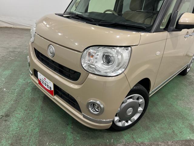 ムーヴキャンバスＧメイクアップリミテッド　ＳＡIII　走行９４３３キロ／ナビ一年保証・走行距離無制限走行９４３３キロ　車検整備付　フルセグナビ　ブルートゥース　全周囲カメラ　ＬＥＤヘッドライト　オートライト　両側電動スライドドア（埼玉県）の中古車