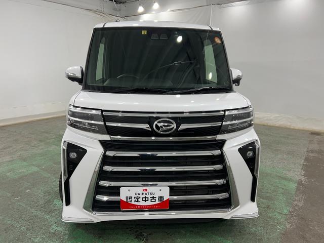 タントカスタムＸ　走行９９４１キロ／車検整備付／ナビ／ドラレコ一年保証・走行距離無制限走行９９４１キロ　フルセグナビ　ブルートゥース　全周囲カメラ　ドラレコ　クリアランスソナー　オートライト　ＬＥＤヘッドライト　シートヒーター　両側電動スライドドア（埼玉県）の中古車