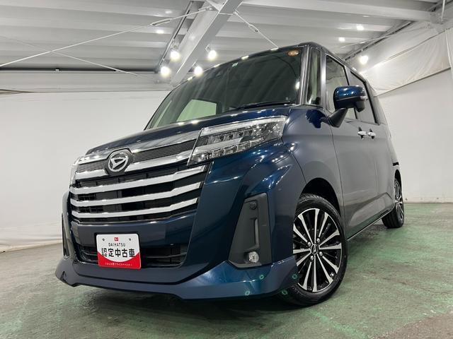 トールカスタムＧ　ターボ　車検整備付／走行５４２５２キロ／マット１年保証距離無制限　走行距離５４２５２キロ　純正マット　ＬＥＤヘッドランプ　アイドリングストップ　両側電動スライドドア　オート格納式ドアミラー　電動パーキングブレーキ　キーフリー（埼玉県）の中古車