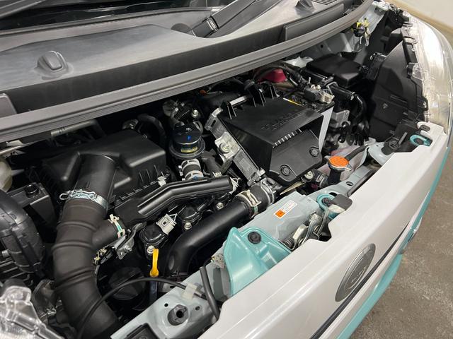 ムーヴキャンバスストライプスＧターボ　走行１４２１０キロ／ディスプレイＯＤ一年保証・走行距離無制限　走行１４２１０キロ　ディスプレイオーディオ　全周囲カメラ　ドラレコ　クリアランスソナー　オートライト　ＬＥＤヘッドライト　ベンチシート　シートヒーター　両側電動スライドドア（埼玉県）の中古車