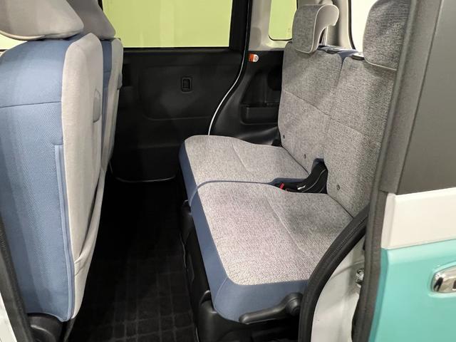ムーヴキャンバスストライプスＧターボ　走行１４２１０キロ／ディスプレイＯＤ一年保証・走行距離無制限　走行１４２１０キロ　ディスプレイオーディオ　全周囲カメラ　ドラレコ　クリアランスソナー　オートライト　ＬＥＤヘッドライト　ベンチシート　シートヒーター　両側電動スライドドア（埼玉県）の中古車