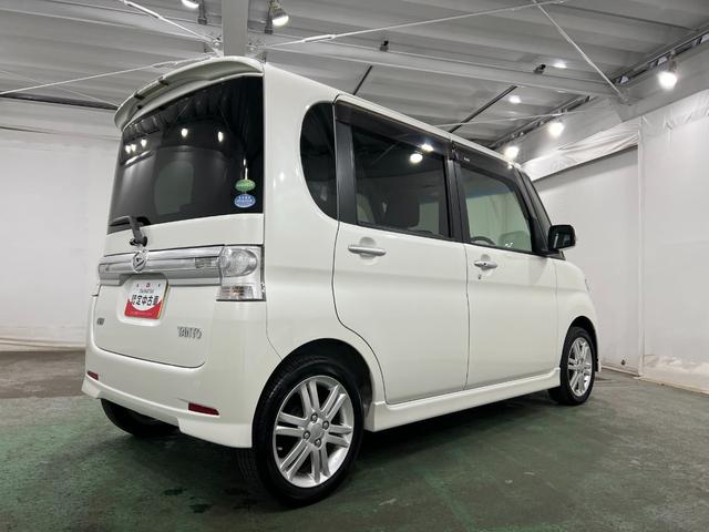 タントカスタムRS 走行43696キロ/車検整備付/フルセグナビBluetooth バックカメラ DVD HIDヘッドライト アイドリングストップ ベンチシート 片側電動スライドドア 1年保証・走行距離無制限(埼玉県)の中古車