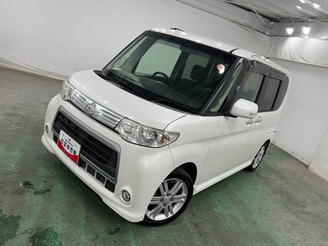 タントカスタムRS 走行43696キロ/車検整備付/フルセグナビBluetooth バックカメラ DVD HIDヘッドライト アイドリングストップ ベンチシート 片側電動スライドドア 1年保証・走行距離無制限(埼玉県)の中古車