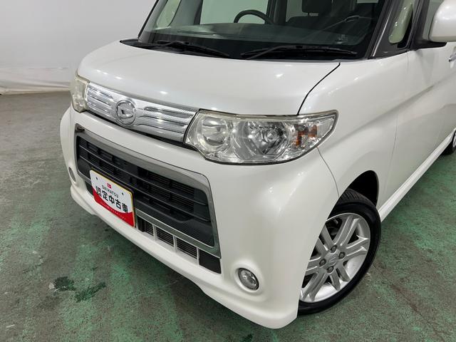 タントカスタムRS 走行43696キロ/車検整備付/フルセグナビBluetooth バックカメラ DVD HIDヘッドライト アイドリングストップ ベンチシート 片側電動スライドドア 1年保証・走行距離無制限(埼玉県)の中古車