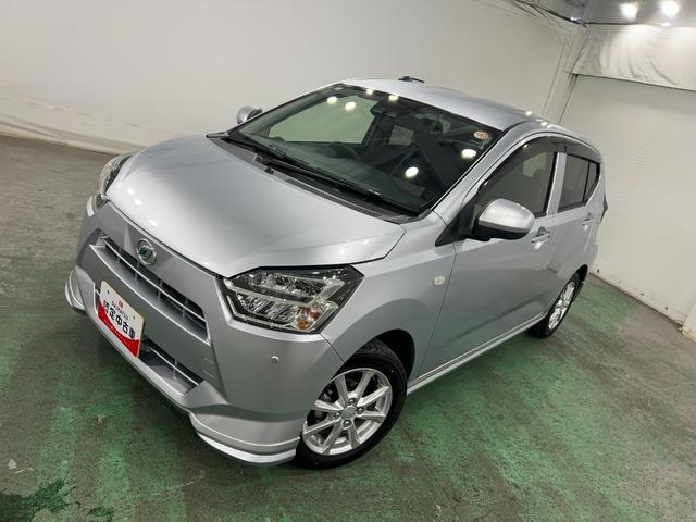 ミライースＧ　ＳＡIII　走行５５１４５キロ／車検整備付／フルセグナビＢｌｕｅｔｏｏｔｈ　クリアランスソナー　オートライト　ＬＥＤヘッドライト　シートヒーター　フロントスポイラー　サイドスカート　１年保証・走行距離無制限（埼玉県）の中古車