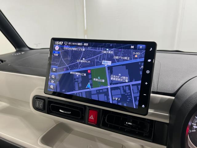 ムーヴキャンバスストライプスＧターボ　走行３０４００キロ／ナビ／全周囲カメラ一年保証・走行距離無制限フルセグナビ　ブルートゥース　全周囲カメラ　ドラレコ　ＥＴＣ　クリアランスソナー　ＬＥＤヘッドライト　オートライト　両側電動スライドドア（埼玉県）の中古車