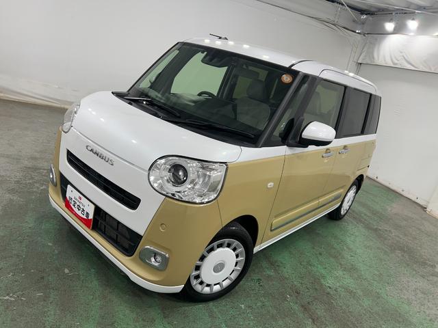 ムーヴキャンバスストライプスＧターボ　走行３０４００キロ／ナビ／全周囲カメラ一年保証・走行距離無制限フルセグナビ　ブルートゥース　全周囲カメラ　ドラレコ　ＥＴＣ　クリアランスソナー　ＬＥＤヘッドライト　オートライト　両側電動スライドドア（埼玉県）の中古車