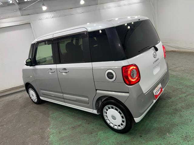 ムーヴキャンバスストライプスＧターボ　走行５８６５キロ／純正ナビ／ドラレコ１年保証距離無制限　走行距離５８６５キロ　純正フルセグナビ　パノラマモニター　ドラレコ　純正マット　サイドエアバッグ　ＬＥＤヘッドランプ　アイドリングストップ　シートヒーター　両側電動スライドドア（埼玉県）の中古車