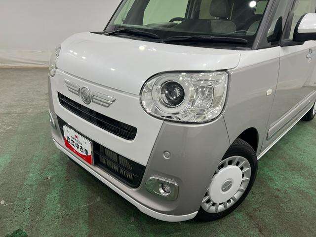 ムーヴキャンバスストライプスＧターボ　走行５８６５キロ／純正ナビ／ドラレコ１年保証距離無制限　走行距離５８６５キロ　純正フルセグナビ　パノラマモニター　ドラレコ　純正マット　サイドエアバッグ　ＬＥＤヘッドランプ　アイドリングストップ　シートヒーター　両側電動スライドドア（埼玉県）の中古車