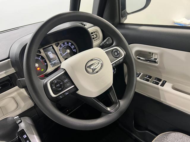 ムーヴキャンバスストライプスＧターボ　走行６９４５キロ／車検整備付／純正ナビ一年保証・走行距離無制限　フルセグナビ　ＥＴＣ　前後ドラレコ　バックカメラ　クリアランスソナー　オートライト　ＬＥＤヘッドライト　シートヒーター　両側電動スライドドア（埼玉県）の中古車
