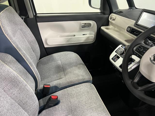 ムーヴキャンバスストライプスＧターボ　走行６９４５キロ／車検整備付／純正ナビ一年保証・走行距離無制限　フルセグナビ　ＥＴＣ　前後ドラレコ　バックカメラ　クリアランスソナー　オートライト　ＬＥＤヘッドライト　シートヒーター　両側電動スライドドア（埼玉県）の中古車