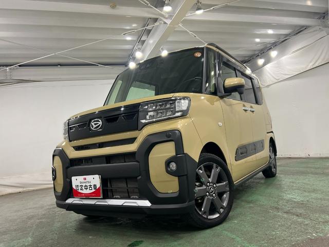 タントファンクロスターボ 走行24371キロ/純正ナビ/ドラレコ1年保証距離無制限 走行距離24371キロ 純正フルセグナビ パノラマモニター ドラレコ 純正マット サイドエアバッグ LEDヘッドランプ シートヒーター 両側電動スライドドア 電動パーキングブレーキ(埼玉県)の中古車