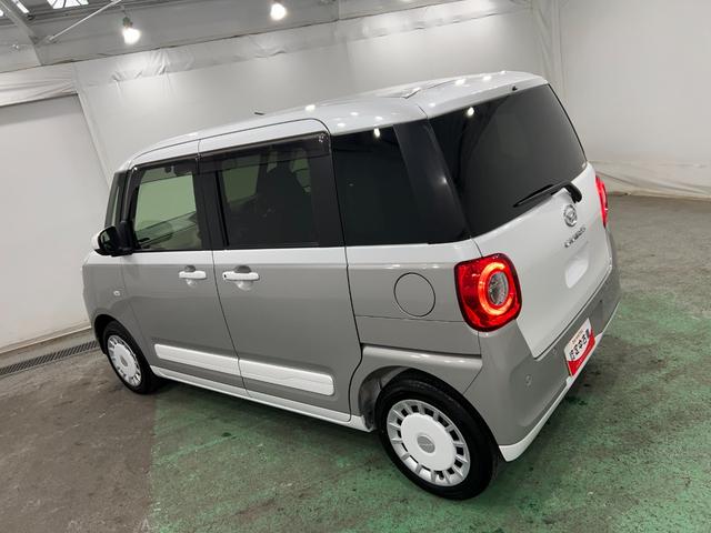 ムーヴキャンバスストライプスＧ　走行３１３０キロ／フルセグナビ／全周囲カメラＢｌｕｅｔｏｏｔｈ　ＥＴＣ　ドラレコ　クリアランスソナー　オートライト　ＬＥＤヘッドライト　シートヒーター　両側電動スライドドア　１年保証・走行距離無制限（東京都）の中古車