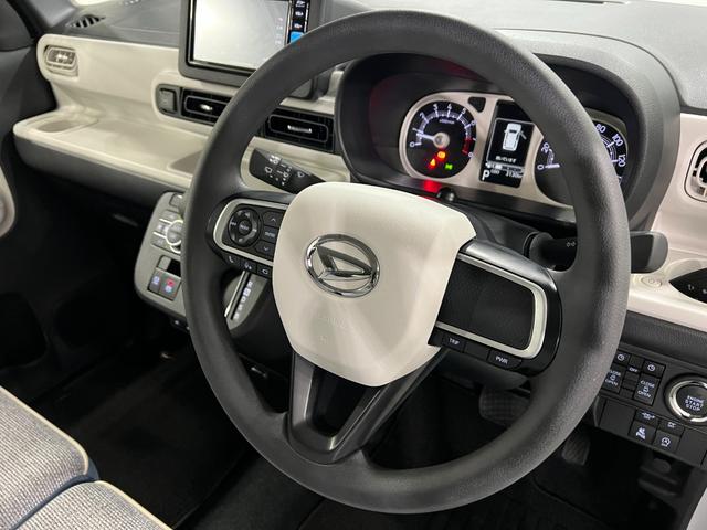 ムーヴキャンバスストライプスＧ　走行３１３０キロ／フルセグナビ／全周囲カメラＢｌｕｅｔｏｏｔｈ　ＥＴＣ　ドラレコ　クリアランスソナー　オートライト　ＬＥＤヘッドライト　シートヒーター　両側電動スライドドア　１年保証・走行距離無制限（東京都）の中古車