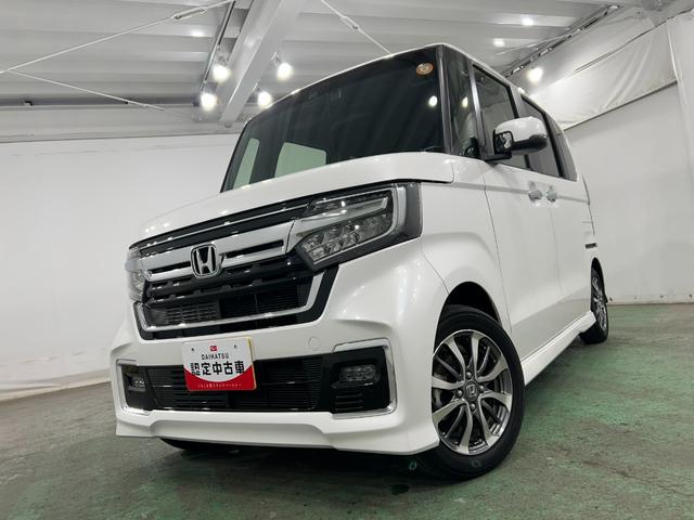 Ｎ−ＢＯＸカスタムＬ　走行２７８４１キロ／ＴＶレスナビ／バックカメラ／ドラレコ１年保証距離無制限　走行距離２７８４１キロ　ＴＶレスナビ　バックカメラ　ドラレコ　純正マット　サイドエアバッグ　ＬＥＤヘッドランプ　アイドリングストップ　両側電動スライドドア（埼玉県）の中古車
